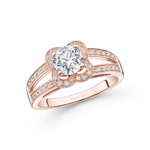 Chance of Love N°10 solitaire ring